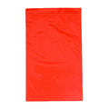 3" W x 5" L x 2 mil Thick Red Reclosable Polyethylene Zipper Bags - Case of 1000