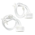 70mm Cap2V8® Cap with 3 Ports & 1/4" ID CellGyn® TPE Tubing