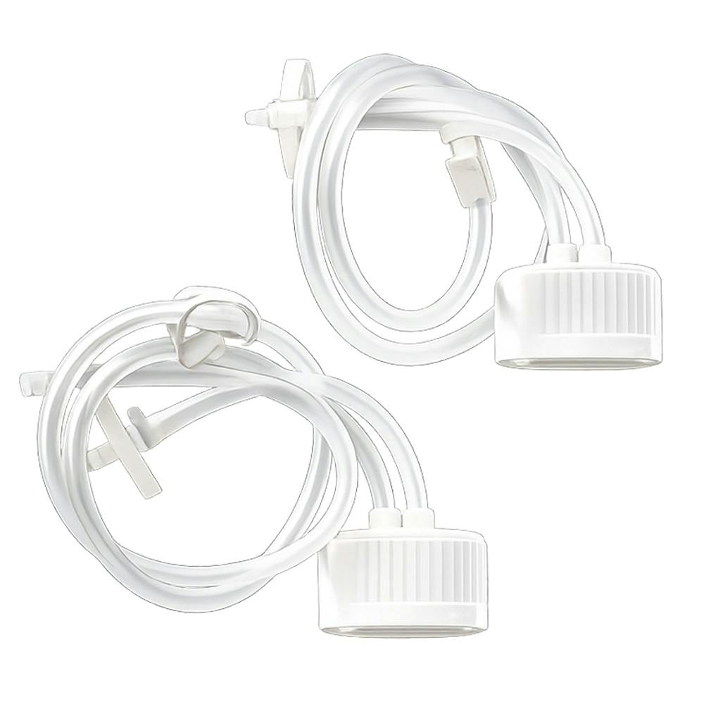 70mm Cap2V8® Cap with 2 Ports & 1/4" ID CellGyn® TPE Tubing