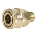 Flexzilla® 1/4" MGHT x 1/4" Quick-Connect Brass Coupler