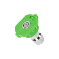 Flexzilla® Green Flushing Spray Pattern Nozzle 1/4" Quick-Connect Coupling