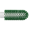 2" Dia. Green Polypropylene Vikan® Threaded Pipe Brush Head with Stiff Polyester Bristles (Handle Sold Separately)