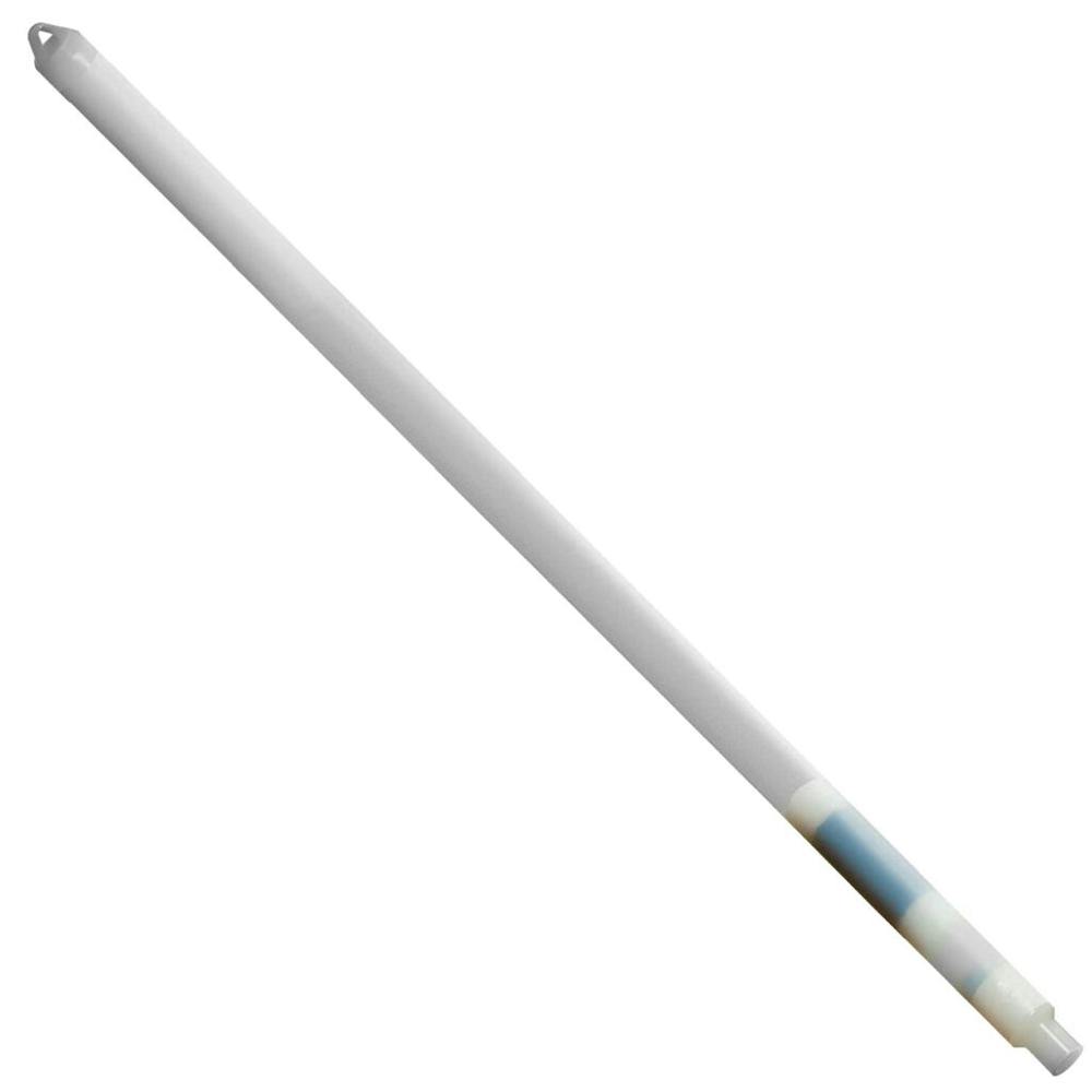 0.192 Liter Small Well Mini Virgin HDPE Weighted Disposable Bailer - 0.75" OD x 36" L (Case of 24)