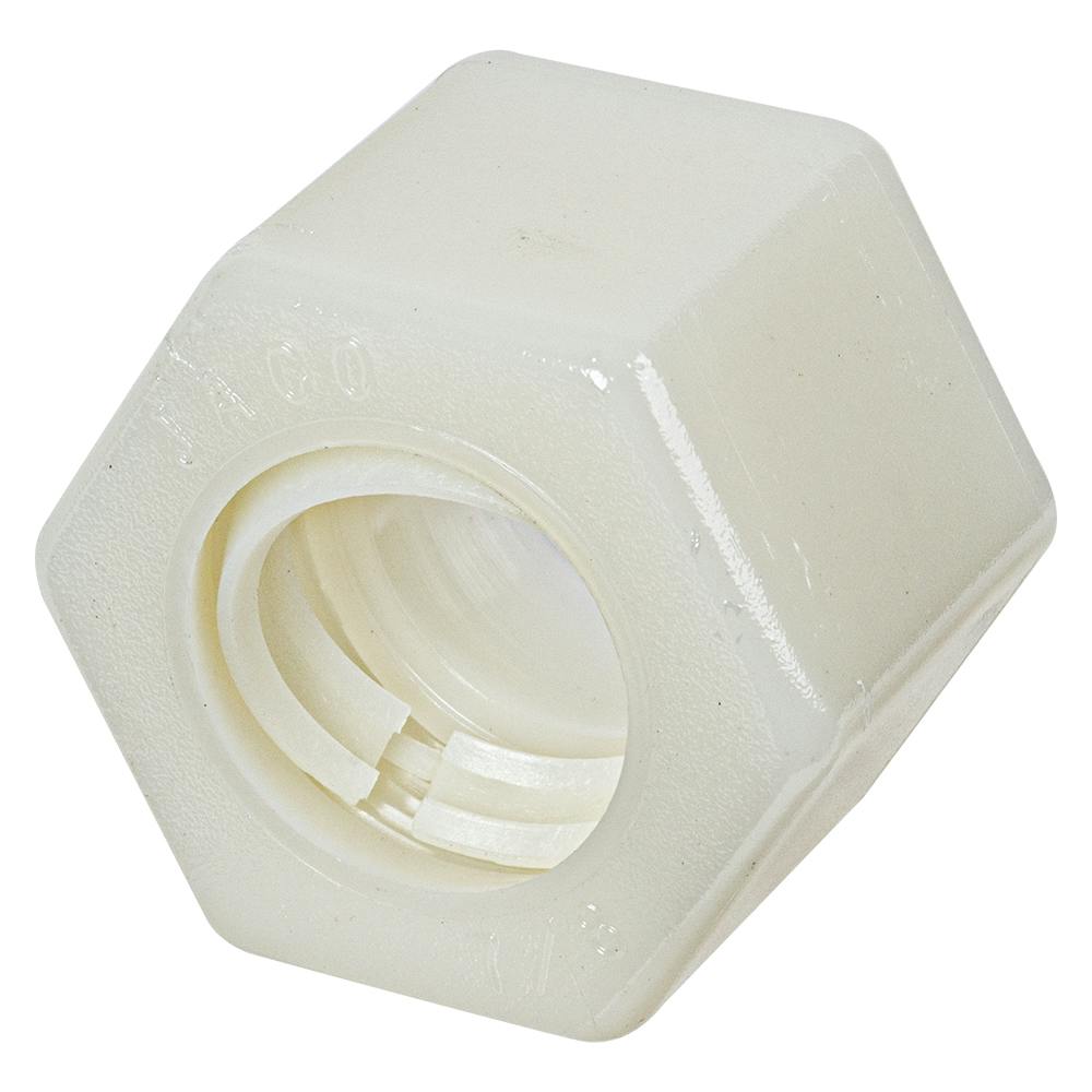 7/8" OD Compression Nylon JACO Nut with Plastic Gripper