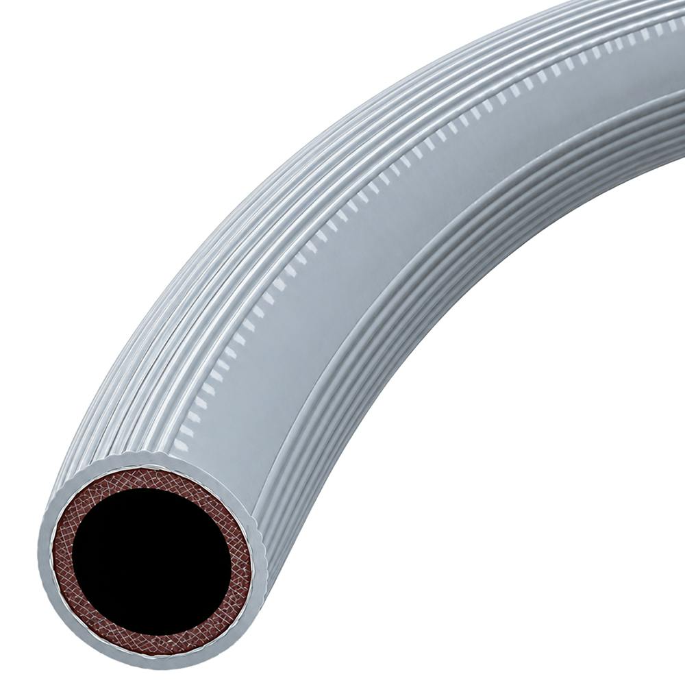1/2" (12.7mm) ID x 0.770" OD Kuri Tec® A1628 Series PVC/PU Blend Reinforced Spray Hose