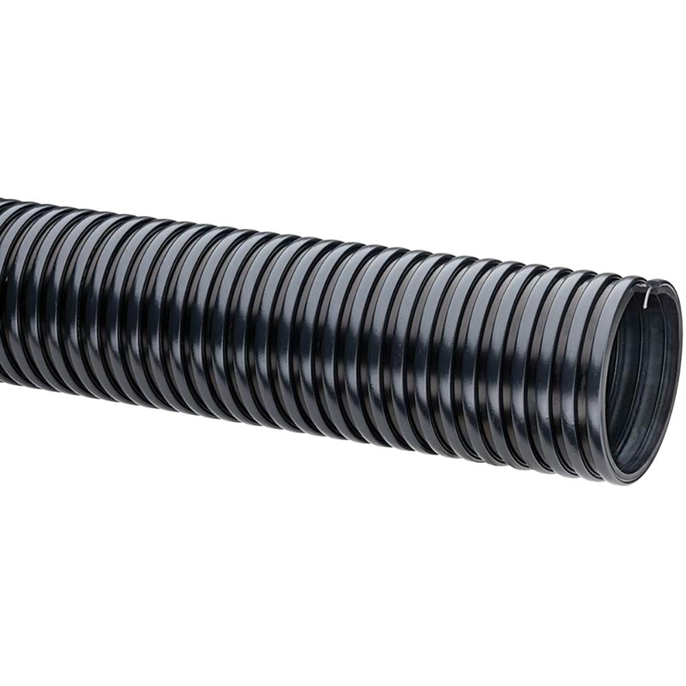 4" (101.6mm) ID x 4.63" OD Black Tiger™ HiTemp THT™ Series Wire-Reinforced EPDM Wet or Dry Material Handling Hose
