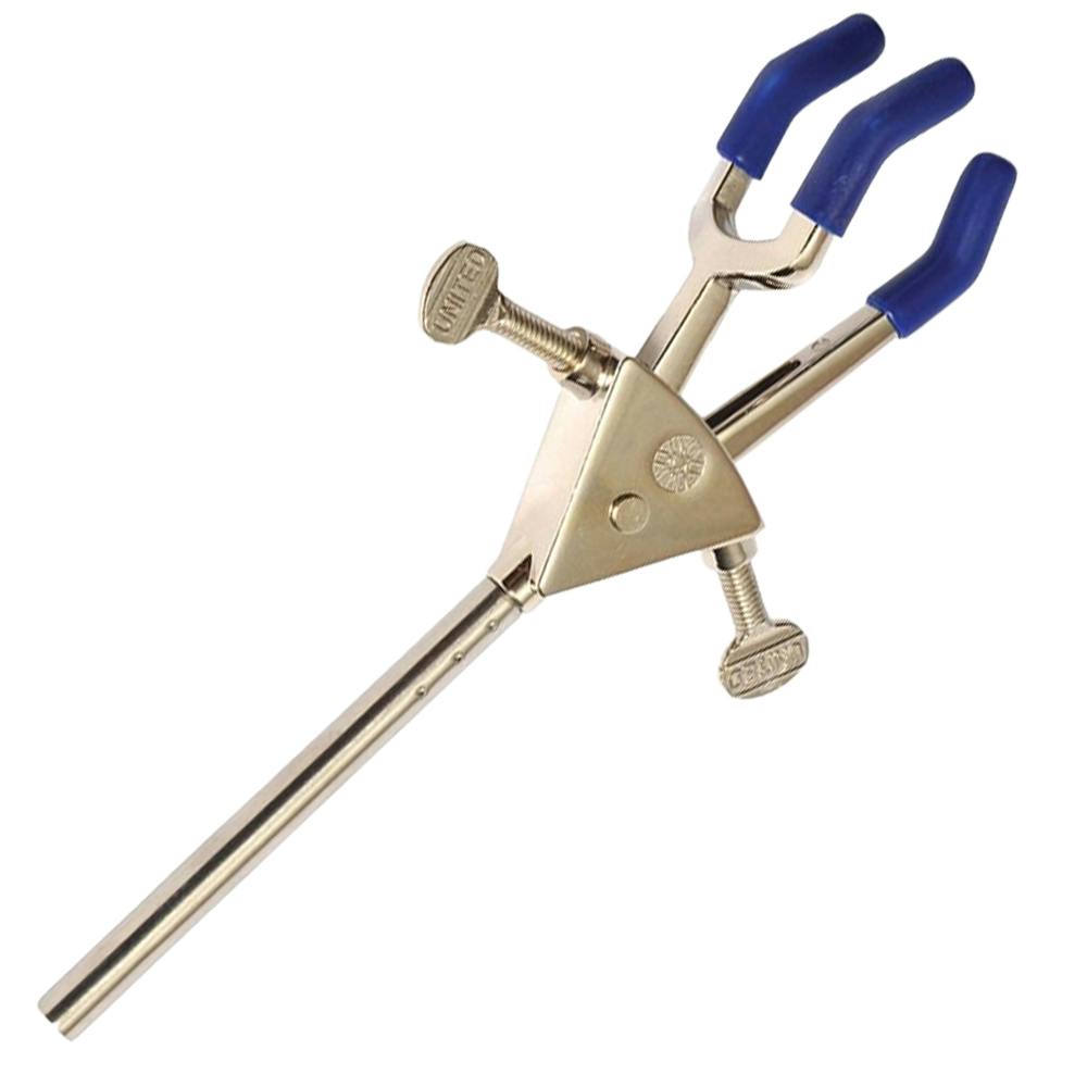 Large LabLok™ Heavy-Duty 3-Prong Extension Clamp with Dual Thumbscrew Adjustment, 266mm L