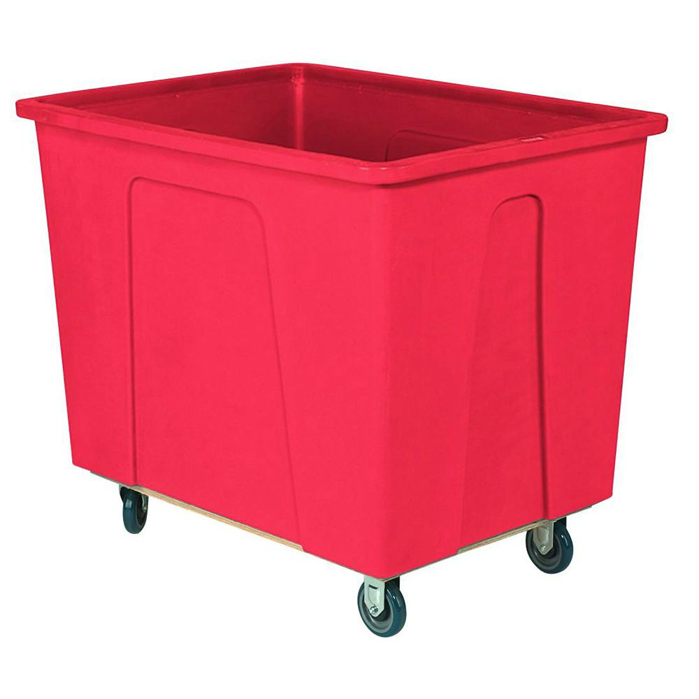 8 Bushel/64 Gallon Red Box Truck - 35-1/2" L x 24" W x 30" Hgt. OD