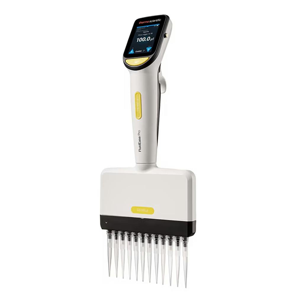 2.5 to 100µL, 12 Channel, Thermo Scientific™ FluidEase™ Pro ClipTip™ Electronic Pipette