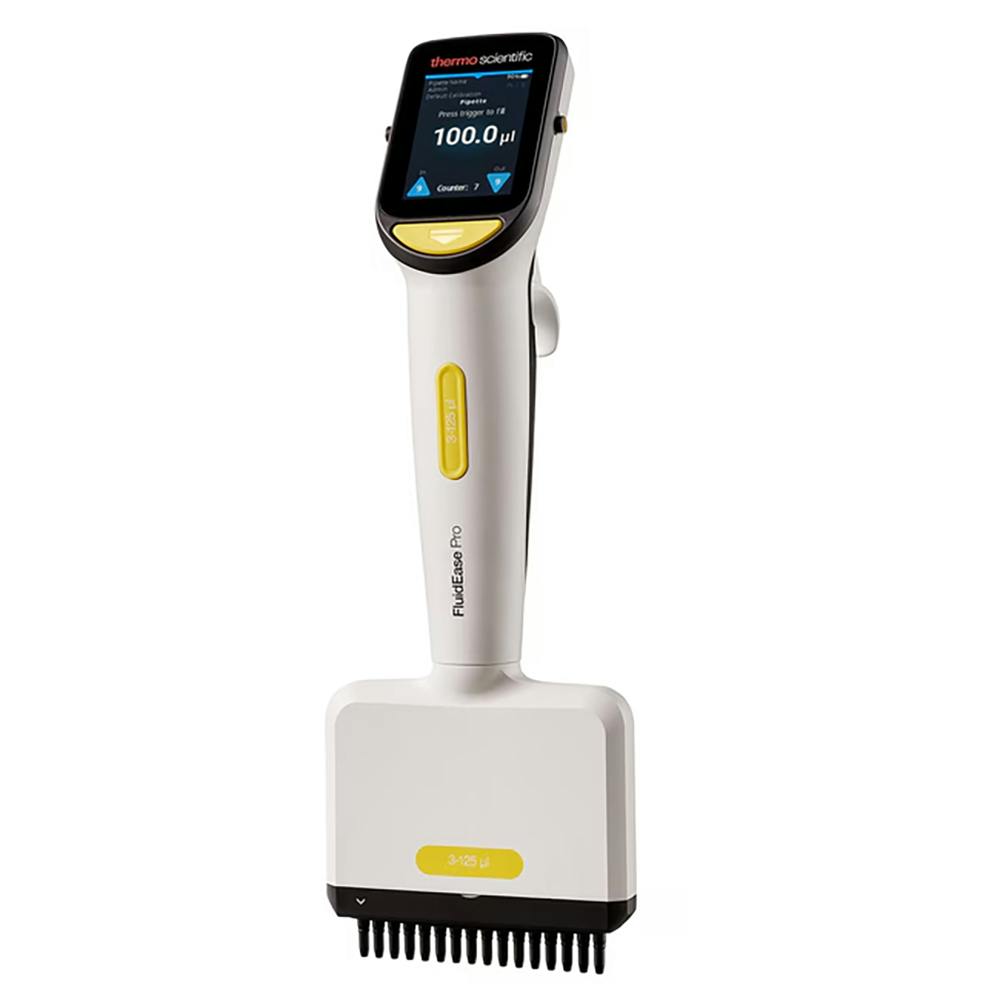 3 to 125µL, 16 Channel, Thermo Scientific™ FluidEase™ Pro ClipTip™ Electronic Pipette