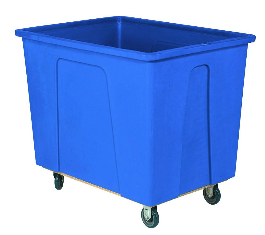 12 Bushel/96 Gallon Blue Box Truck - 38" L x 28" W x 35" Hgt. OD