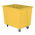 12 Bushel/96 Gallon Yellow Box Truck - 38" L x 28" W x 35" Hgt. OD