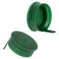 38mm STT Dark Green LDPE Tamper-Evident Snap-On Cap