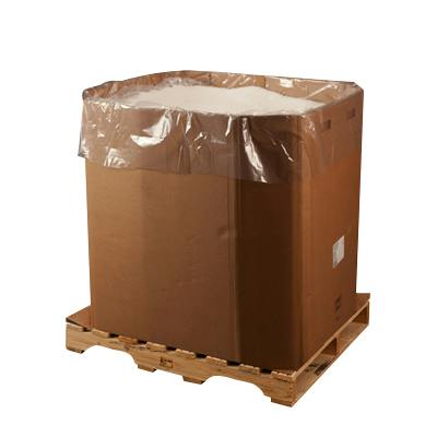 2 mil 51" x 49" x 73" Gusseted Poly Bags
