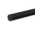 0.125" Dia. Black Buna-N Durometer 90A Round Cord Stock - 10' Length