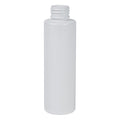 4 oz. White Slim PET Cylindrical Bottle with 24/410 Neck (Cap Sold Separately)