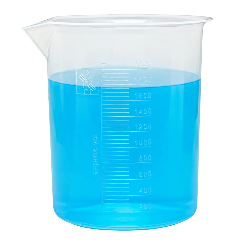 2000mL Polypropylene New Style Beaker