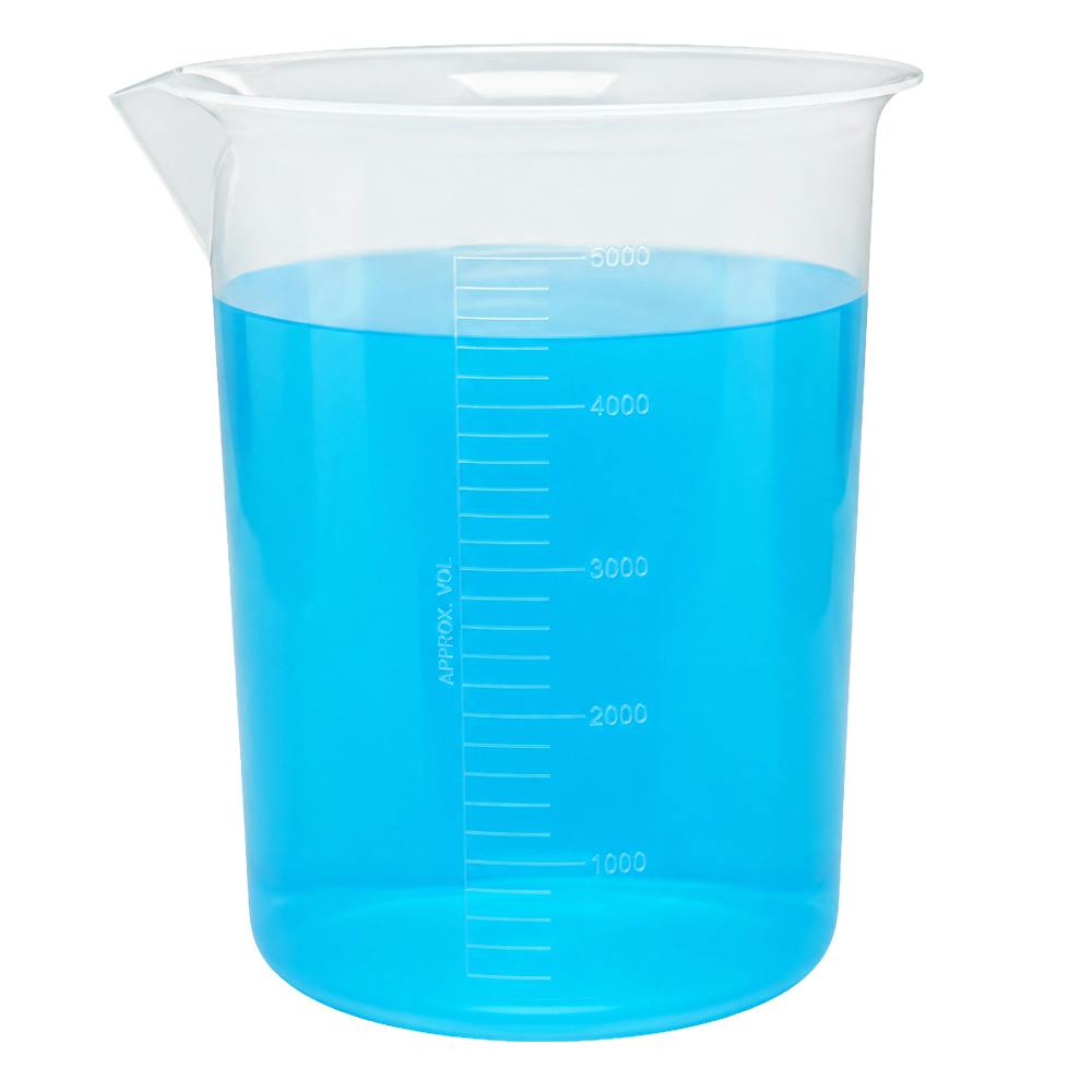 5000mL Polypropylene New Style Beaker