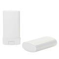 0.35 oz. Mini White Top Fill Deodorant Container with Cap