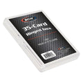 BCW® Clear Polystyrene Hinged Box - 3-5/8" L x 2-5/8" W x 3/4" Hgt. - Holds 35 Cards (Case of 100)