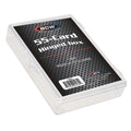 BCW® Clear Polystyrene Hinged Box - 3-5/8" L x 2-5/8" W x 1-1/8" Hgt. - Holds 55 Cards (Case of 100)