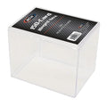 BCW® Clear Polystyrene Hinged Box - 3-5/8" L x 2-5/8" W x 2-7/8" Hgt. - Holds 150 Cards (Case of 45)