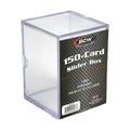 BCW® Clear Polystyrene Trading Card Slider Box - 4" L x 3" W x 2-7/8" Hgt. - Holds 150 Cards (Case of 100)
