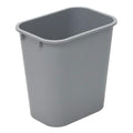 3 Gallon Gray Deskside Waste Basket