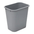 7 Gallon Gray Deskside Waste Basket
