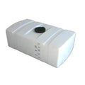 200 Gallon White Low Profile Rectangular Tank