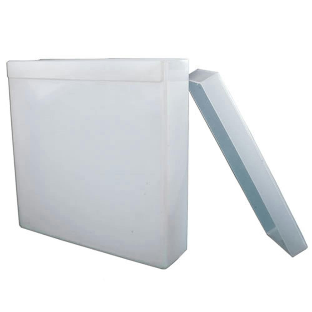 24 Gallon HDPE Welded Tamco® Tank - 24" L x 8" W x 30" Hgt. (Cover Sold Separately)