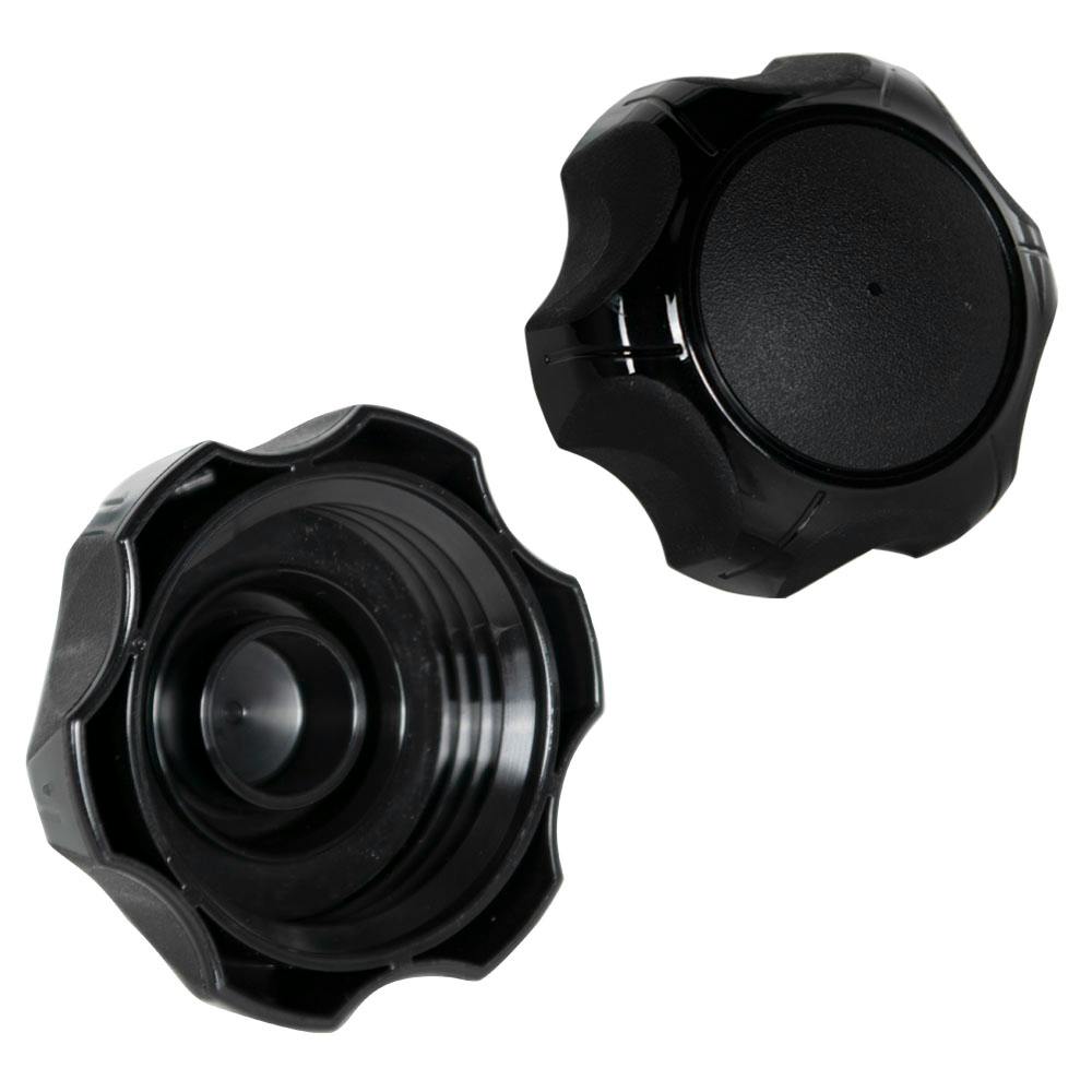 2.25" Neck Dia. Thread Vented Black Nylon Twist Grip™ Threaded Multi-Purpose Tank Cap