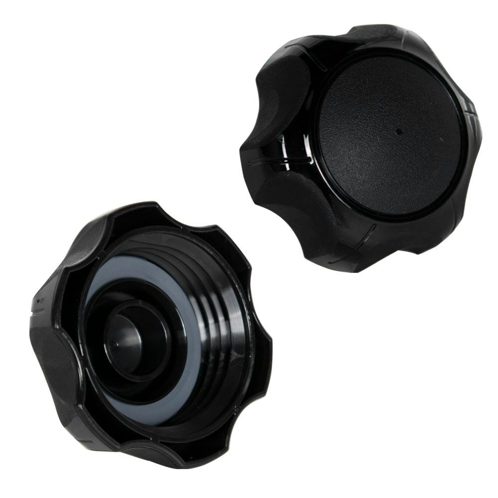 2.25" Neck Dia. Unvented Black Nylon Twist Grip™ Threaded Multi-Purpose Tank Cap
