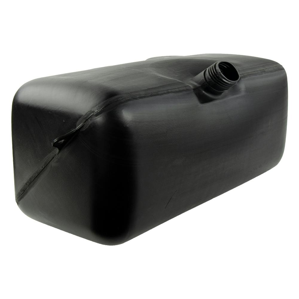 8 Gallon Black HDPE Multi-Purpose Tank with Mounting Tabs & 2.25" Neck Dia. (Cap Sold Separately)