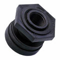 1/2" Polypropylene Bulkhead with Santoprene™ Gasket
