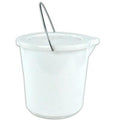 3 Gallon White HDPE Pail (Cover Sold Separately)