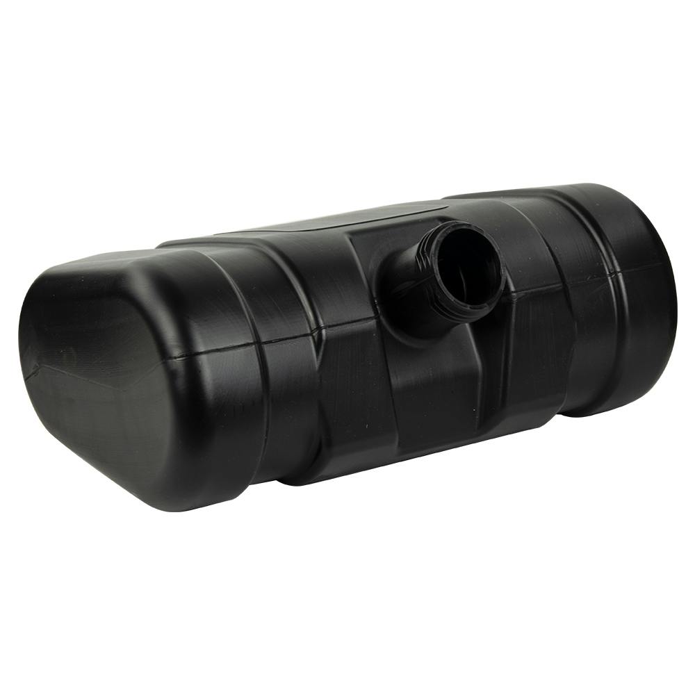 2 Gallon Black HDPE Multi-Purpose Tank with 2.25" Neck Dia. (Cap Sold Separately)