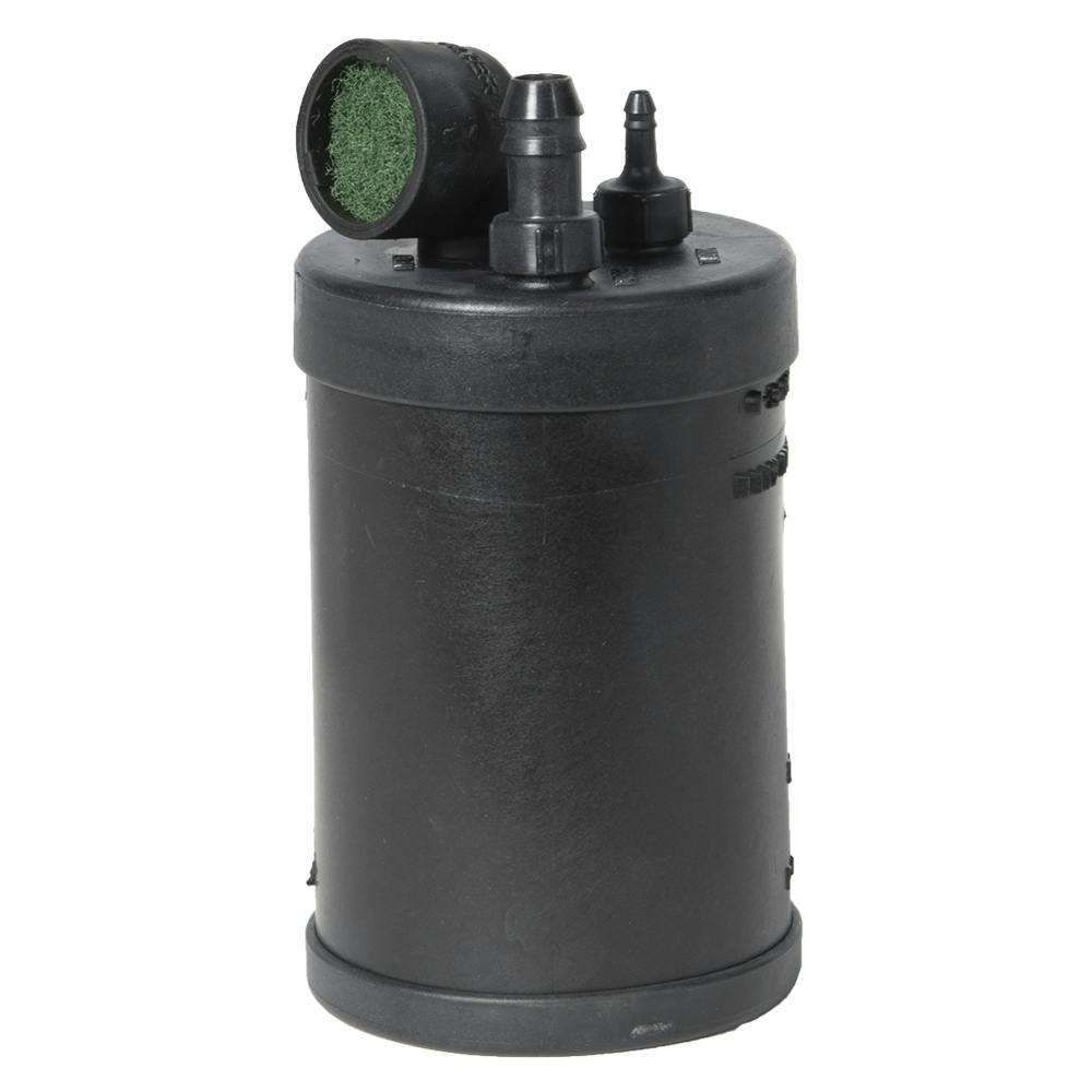 300cc Carbon Canister for 2 & 2-1/2 Gallon CARB/EPA Tanks - 3/16" Tank Port x 11mm Purge Port