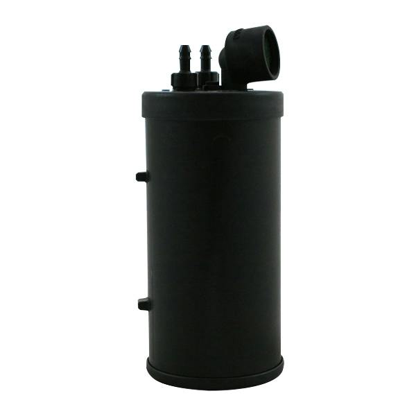 400cc Carbon Canister for 4, 5 & 6 Gallon CARB/EPA Tanks - 1/4" Tank Port x 1/4" Purge Port