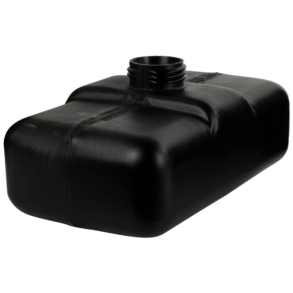 1 Gallon Black HDPE Multi-Purpose Tank with 2.25" Neck Dia. (Cap Sold Separately)