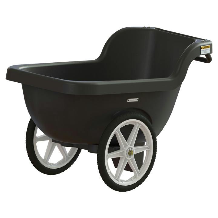 Black 7.5 Cu. Ft. Lil' Lugger Utility/Dock Cart