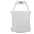 8" Dia. x 8" Hgt. Tamco® Round Polypropylene Dipping Basket with 1/8" Perforation