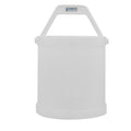 10" Dia. x 10" Hgt. Tamco® Round Polypropylene Dipping Basket with 3/16" Perforation