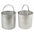 12" x 12" Stainless Steel Dipping Basket 3/32" Holes on 3/16" Centers
