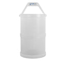 12" Dia. x 18" Hgt. Tamco® Round Polypropylene Dipping Basket with 3/16" Perforation