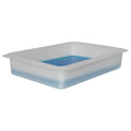 1-3/4 Gallon Shallow Tray with Rolled Edge - 17-3/4" L x 14" W x 4" Hgt.