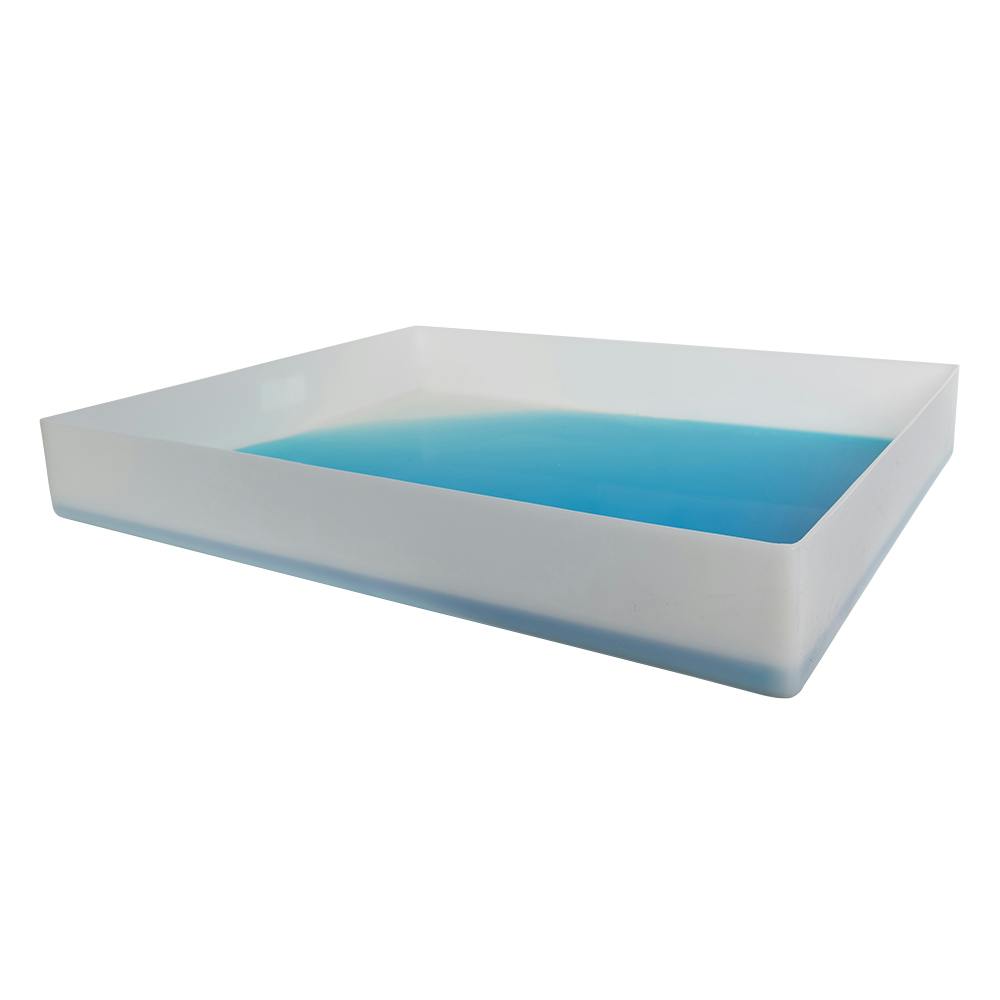8 Gallon Shallow Tray with Straight Edge - 29-1/4" L x 23-1/4" W x 4" Hgt.