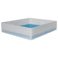 3-3/4 Gallon Shallow Tray with Straight Edge - 17-1/2" L x 15-1/2" W x 4" Hgt.