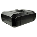 12 Gallon Black HDPE Multi-Purpose Tank with 3.5" Neck Dia. (Cap Sold Separately)