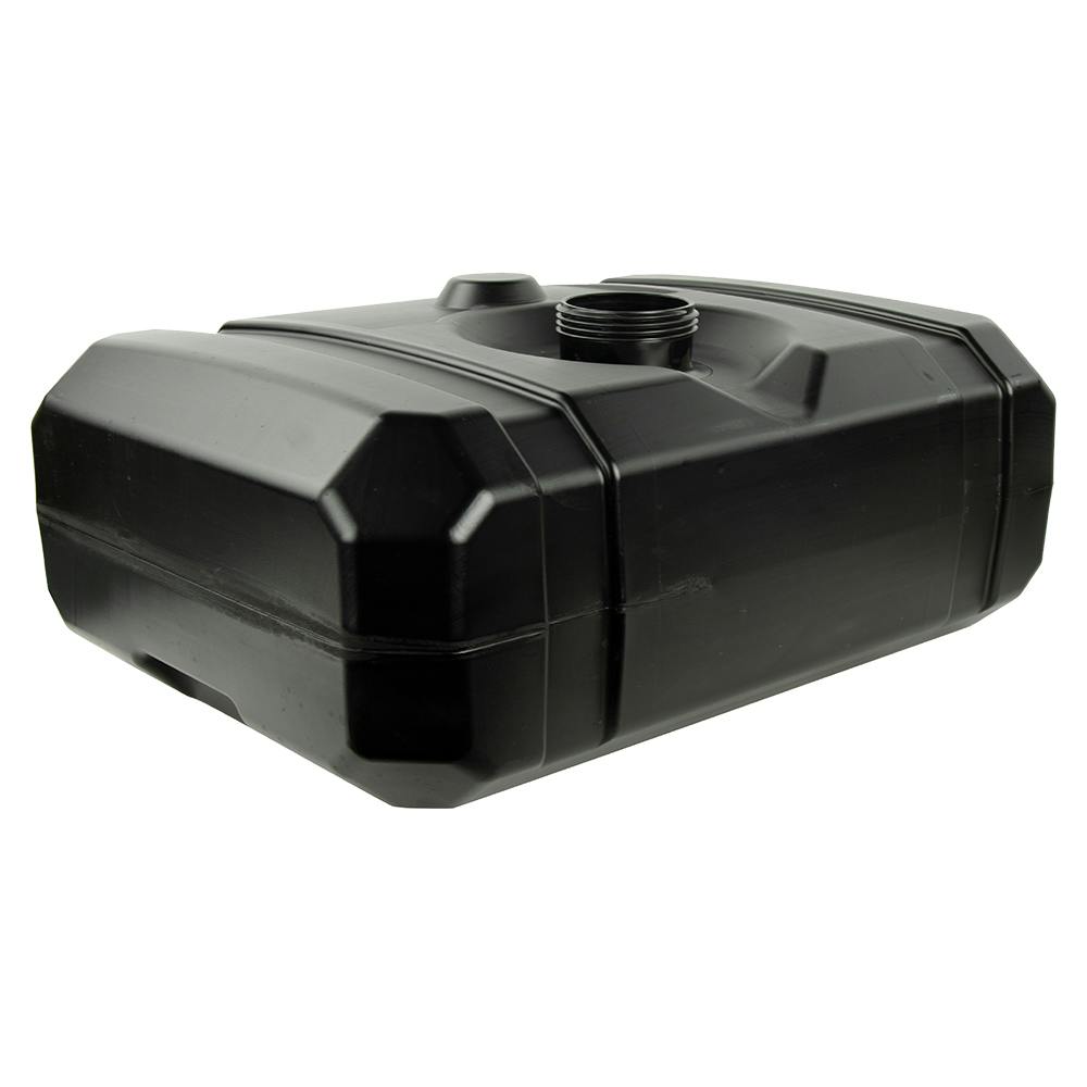 12 Gallon Black HDPE Multi-Purpose Tank with 3.5" Neck Dia. (Cap Sold Separately)